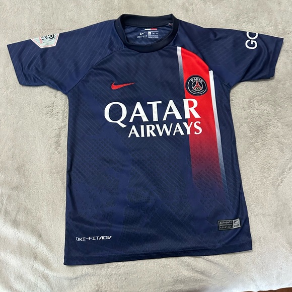 Nike Other - Nike Kids Navy and Red PSG Jersey